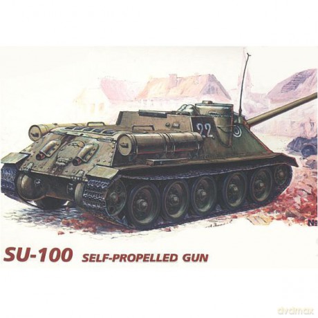 ZVEZDA SU100 Soviet SelfPropelled Gun 3531 [MODELARSTWO]
