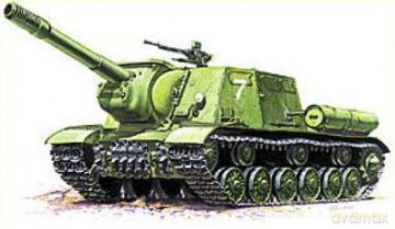ZVEZDA ISU152 3532 [MODELARSTWO]
