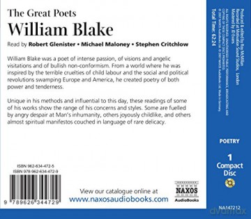 Glenister/Maloney/Critchlow: Great Poets [CD]