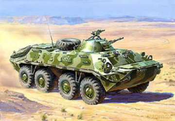 ZVEZDA BTR70 APC (Afgan version) 3557 [MODELARSTWO]