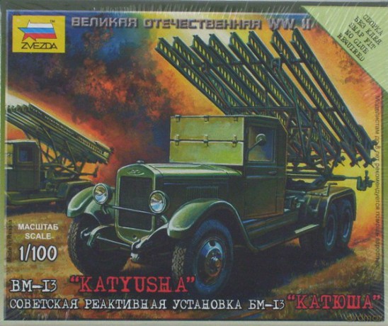 ZVEZDA BMI3 Katyusha 6128 [MODELARSTWO]