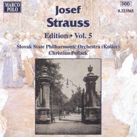 Pollack/Slow. Staatl. Phil.Or.: Josef Strauss-Edition Vol.5 [CD]