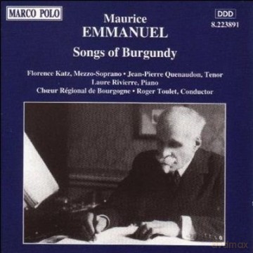 Katz/Quenaudon/Rivierre/+: Lieder Aus Burgund [CD]
