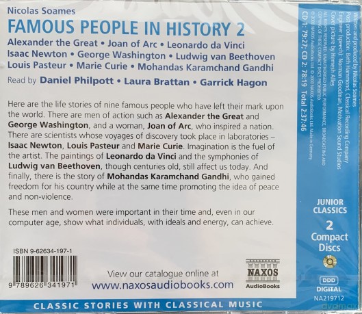Philpott/Brattan/Hagon: SOAMES:Famous People in Histor [2CD]