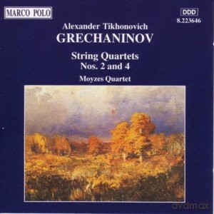Moyzes Quartett: Streichquartette 2+4 [CD]