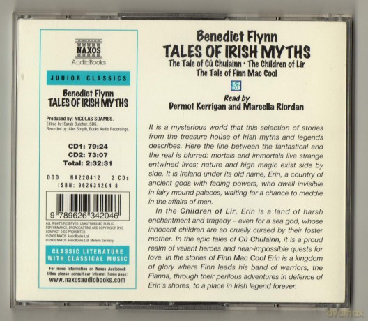 Tales Of Irish Myths [2CD]