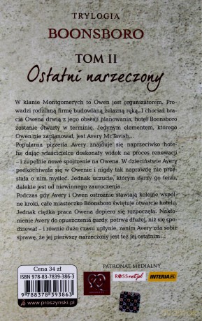 Ostatni Narzeczony - Nora Roberts [KSIĄŻKA]