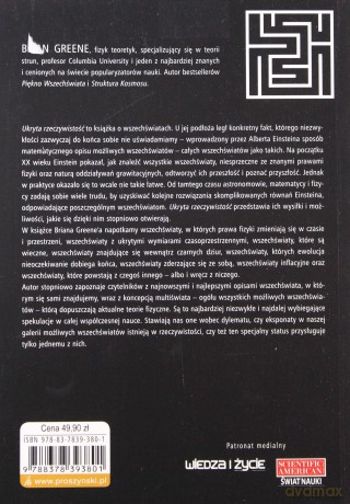 Ukryta Rzeczywistość W Poszukiwaniu Wszechświatów Równoległych - Brian Greene [KSIĄŻKA]