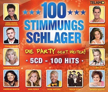 100 Stimmungsschlager,Die Party Geht Weiter [5CD]