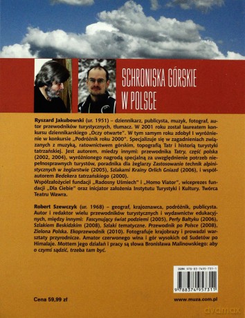 Schroniska Górskie W Polsce - Jakubowski Ryszard, Szewczyk Robert [KSIĄŻKA]
