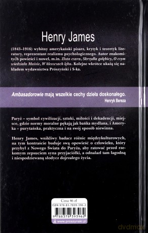 Ambasadorowie - Henry James [KSIĄŻKA]