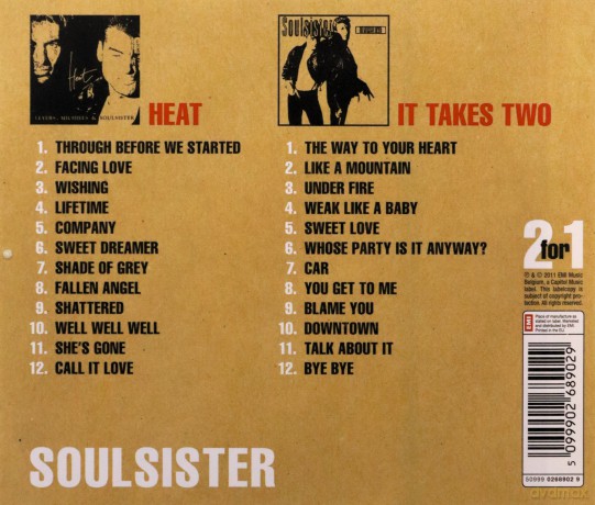 Soulsister: 2 for 1 [2CD]