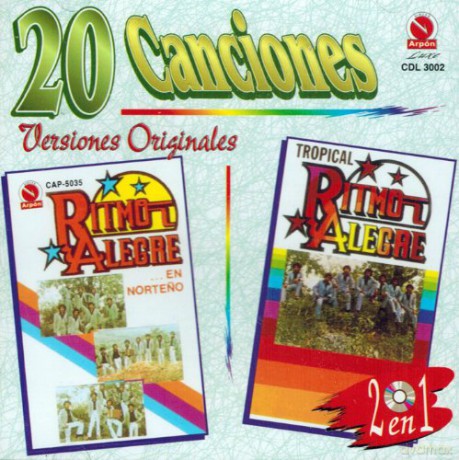 Ritmo Alegre: 20 Canciones [CD]