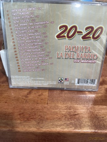 20-20-Paquita La Del Barrio [CD]