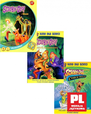 Scooby-Doo Kolekcja: Scooby-Doo i Mumia / Scooby-Doo i Cyber pościg / Scooby-Doo i polowanie na czarownice. Pakiet [3DVD]