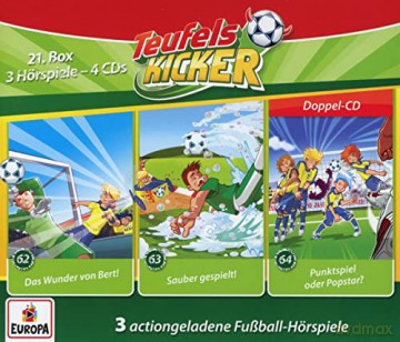 Teufelskicker: 21. Box - 3 Hörspiele [4CD]