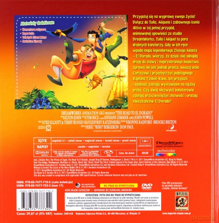 Droga do El Dorado (booklet) [DVD]