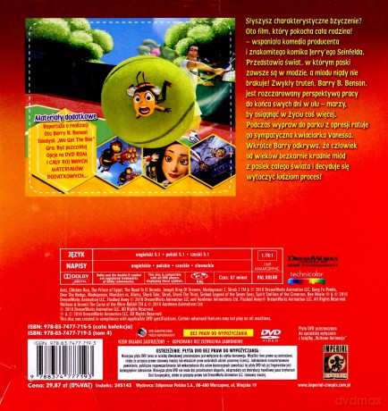 Film o pszczołach (booklet) [DVD]
