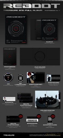Treasure: 2nd Full Album 'Reboot': Version 1 [CD]