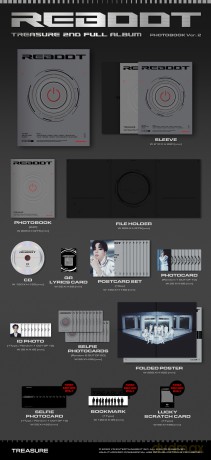 Treasure: 2nd Full Album 'Reboot': Version 2 [CD]