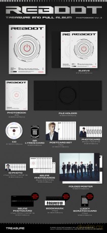 Treasure: 2nd Full Album 'Reboot': Version 3 [CD]