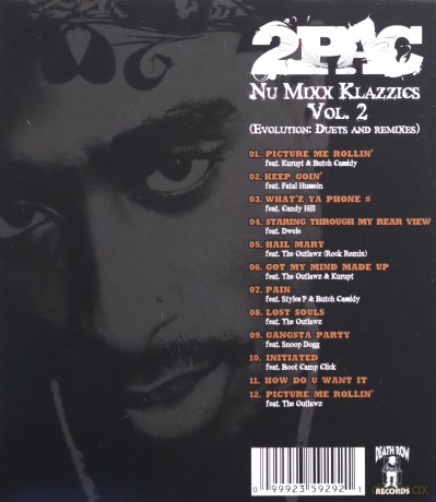 2pac: 2Pac - Nu Mixx Klazzics Vol.2 (Evolution:Duets And Remixes) [CD]