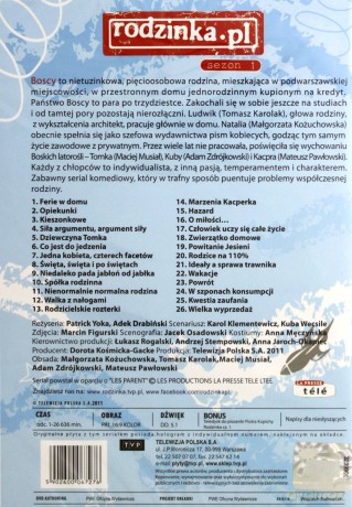 Rodzinka.pl sezon 1 + 2 + 3 Pakiet [12DVD]