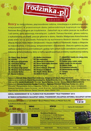 Rodzinka.pl sezon 1 + 2 + 3 Pakiet [12DVD]