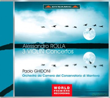 Paolo Ghidoni/Orchestra Da Camera: 3 Violin Concertos [CD]
