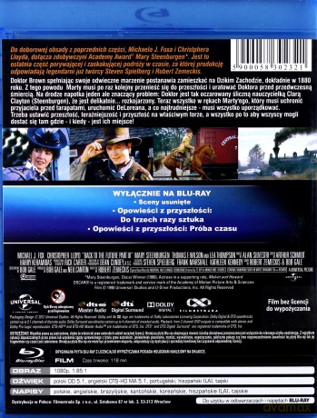 Powrót do przyszłości 3 [Blu-Ray] 