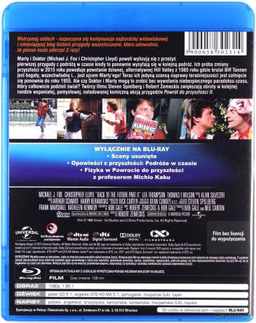 Powrót do przyszłości 2 [Blu-Ray] 