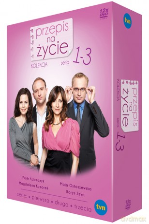 Przepis na życie sezon 1 - 3 [BOX] [12DVD]