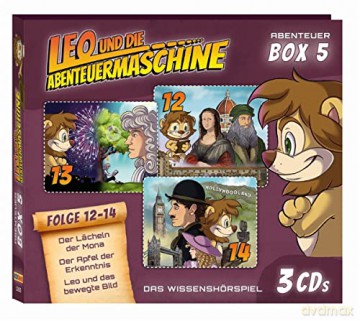 Leo Und Die Abenteuermaschine: 3er Cd-Box:Folge 12-14 [3CD]