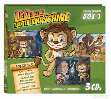 Leo Und Die Abenteuermaschine: 3er Cd-Box:Folge 1-3 [3CD]