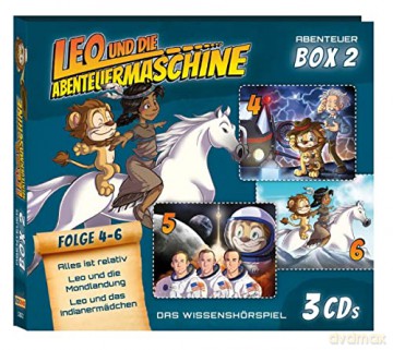 Leo Und Die Abenteuermaschine: 3er Cd-Box:Folge 4-6 [3CD]