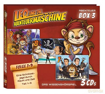 Leo Und Die Abenteuermaschine: 3er Cd-Box:Folge 7-9 [3CD]