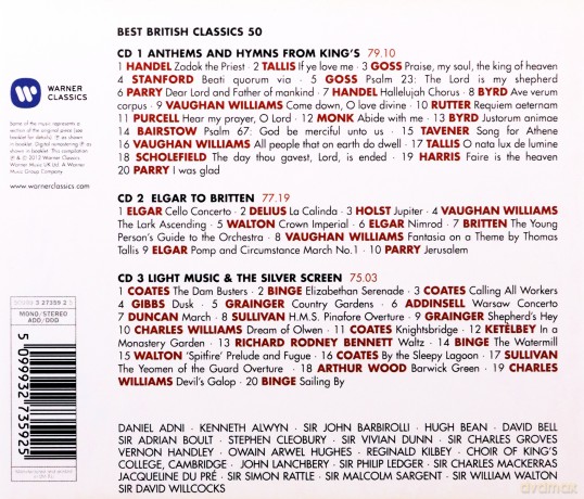 50 Best British Classics [3CD]