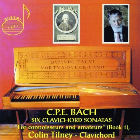 Colin Tilney: 6 Clavichord Sonaten [CD]