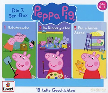Peppa Pig Hörspiele: 7.3-Er-Box (Folgen 19,20,21) [3CD]
