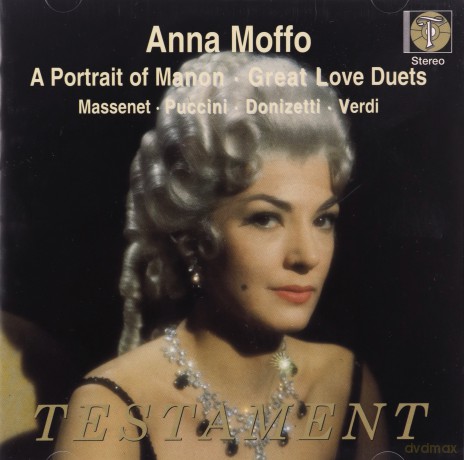 Anna Moffo: A Portrait Of Manon-Great Love Duets [2CD]