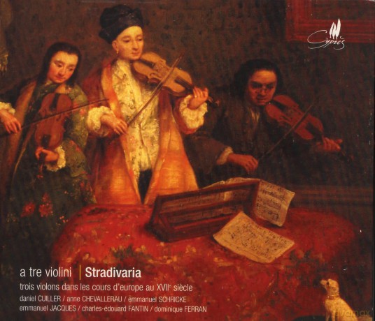 Cuiller/Stradivaria: A Tre Violini [CD]