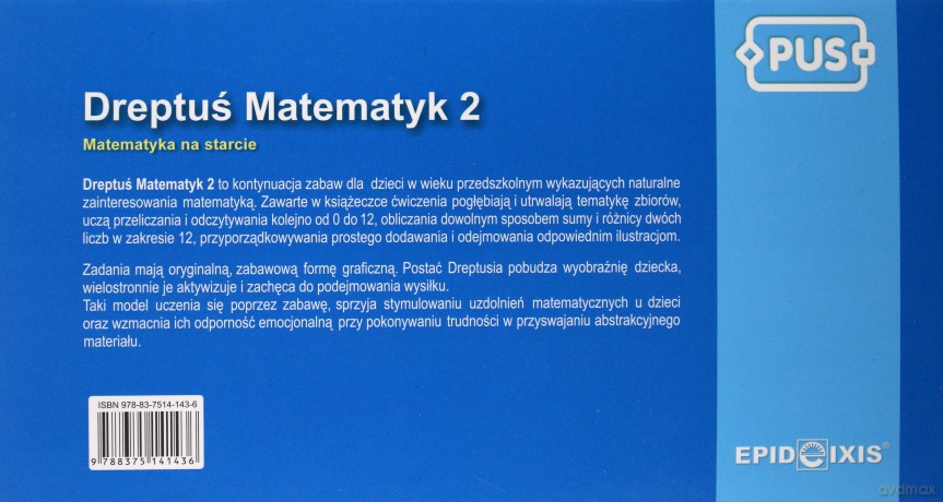 EPIDEIXIS PUS KSIĄŻKA DREPTUŚ MATEMATYK 14059 [KSIĄŻKA]