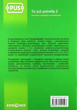 EPIDEIXIS PUS KSIĄŻKA TO JUŻ POTRAFIĘ 2 99110 [KSIĄŻKA]