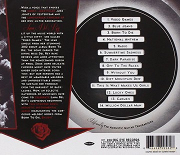 Acoustic Tribute To Lana Del Rey [CD]