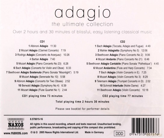 adagio - the ultimate collection [2CD]