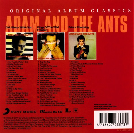 Adam And The Ants: Adam And The Ants / Original Album Classics (3CD) [3CD]