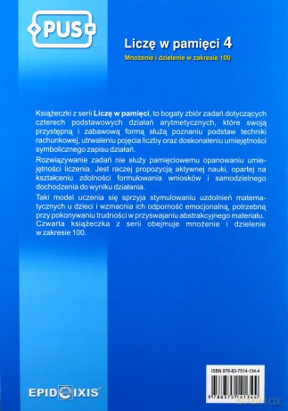 EPIDEIXIS PUS KSIĄŻKA LICZĘ W PAMIĘCI 4 17716 [KSIĄŻKA]