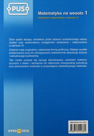 EPIDEIXIS PUS KSIĄŻKA MATEM.NA WESOŁO 1 99163 [KSIĄŻKA]