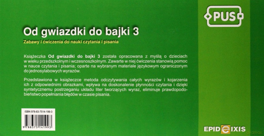 EPIDEIXIS PUS KSIĄŻKA GWIAZDKIBAJKI 3 17764 [KSIĄŻKA]