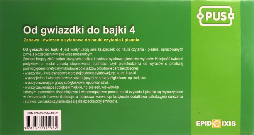 EPIDEIXIS PUS KSIĄŻKA GWIAZDKIBAJKI 4 14014 [KSIĄŻKA]